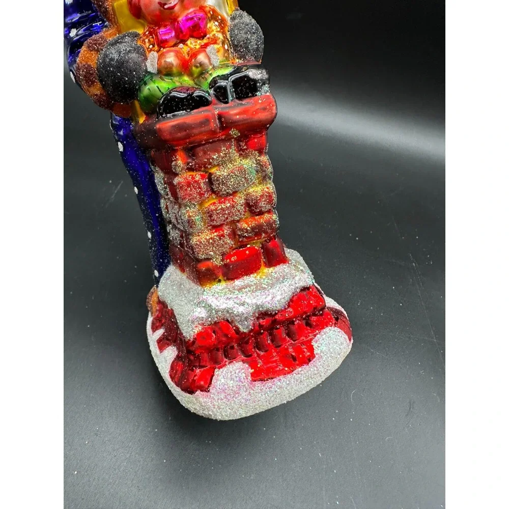 1997‎ Christopher Radko Rooftops of London Santa 8.5